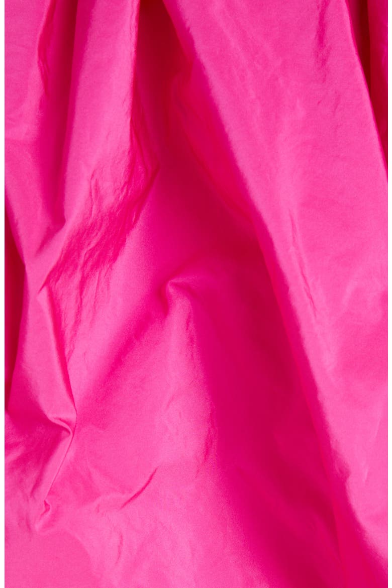 Rama Puff Sleeve Tie Front Gown, Alternate, color, FUCHSIA