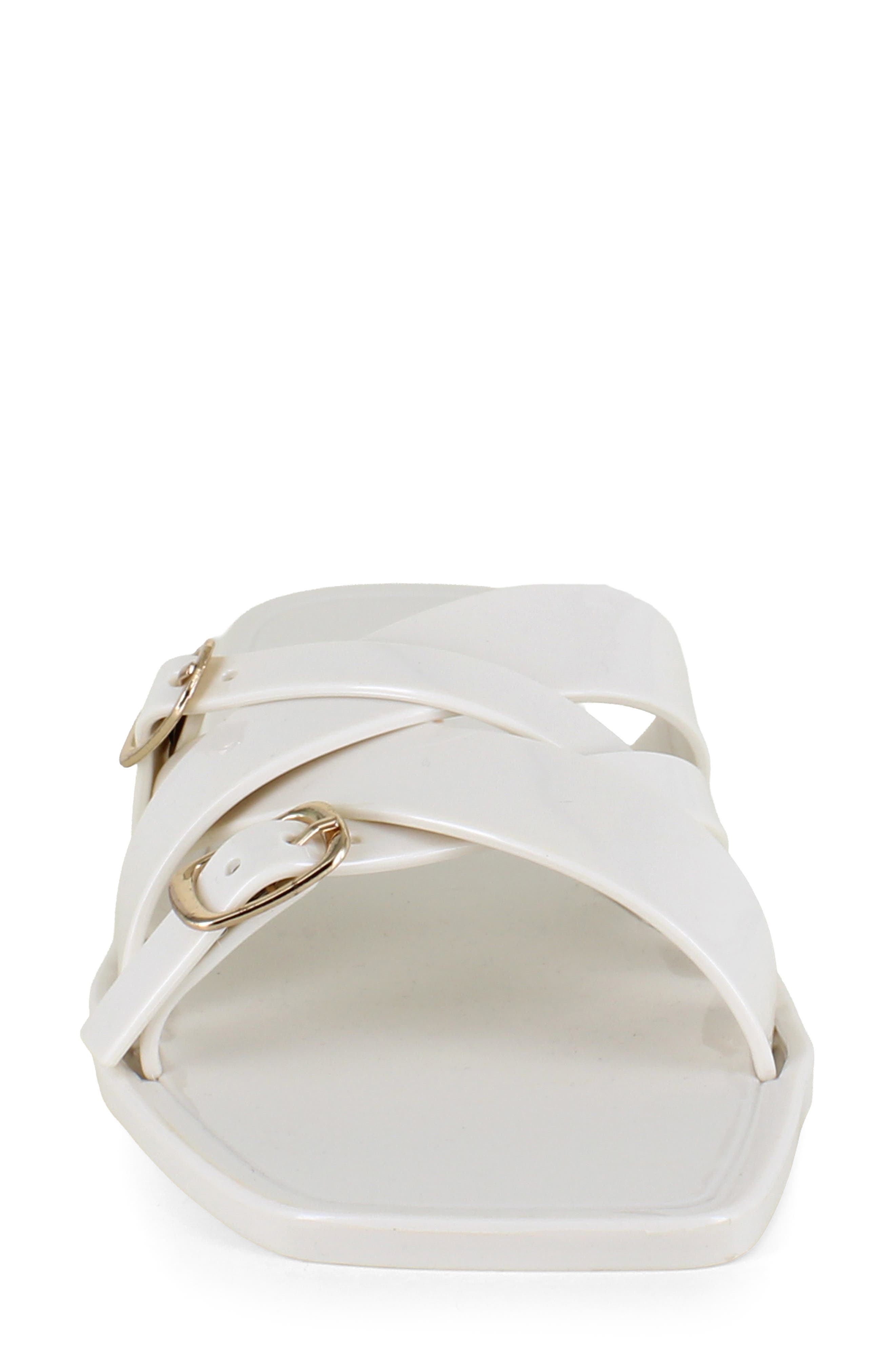 Kensie Jellie Slide Sandal, Alternate, color, Off White