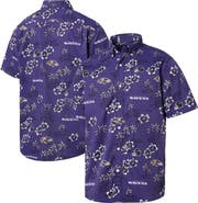 Reyn Spooner Men's Reyn Spooner Purple Baltimore Ravens Kekai Button-Up Shirt