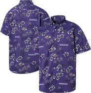 Reyn Spooner Men's Reyn Spooner Purple Baltimore Ravens Kekai Button-Up Shirt