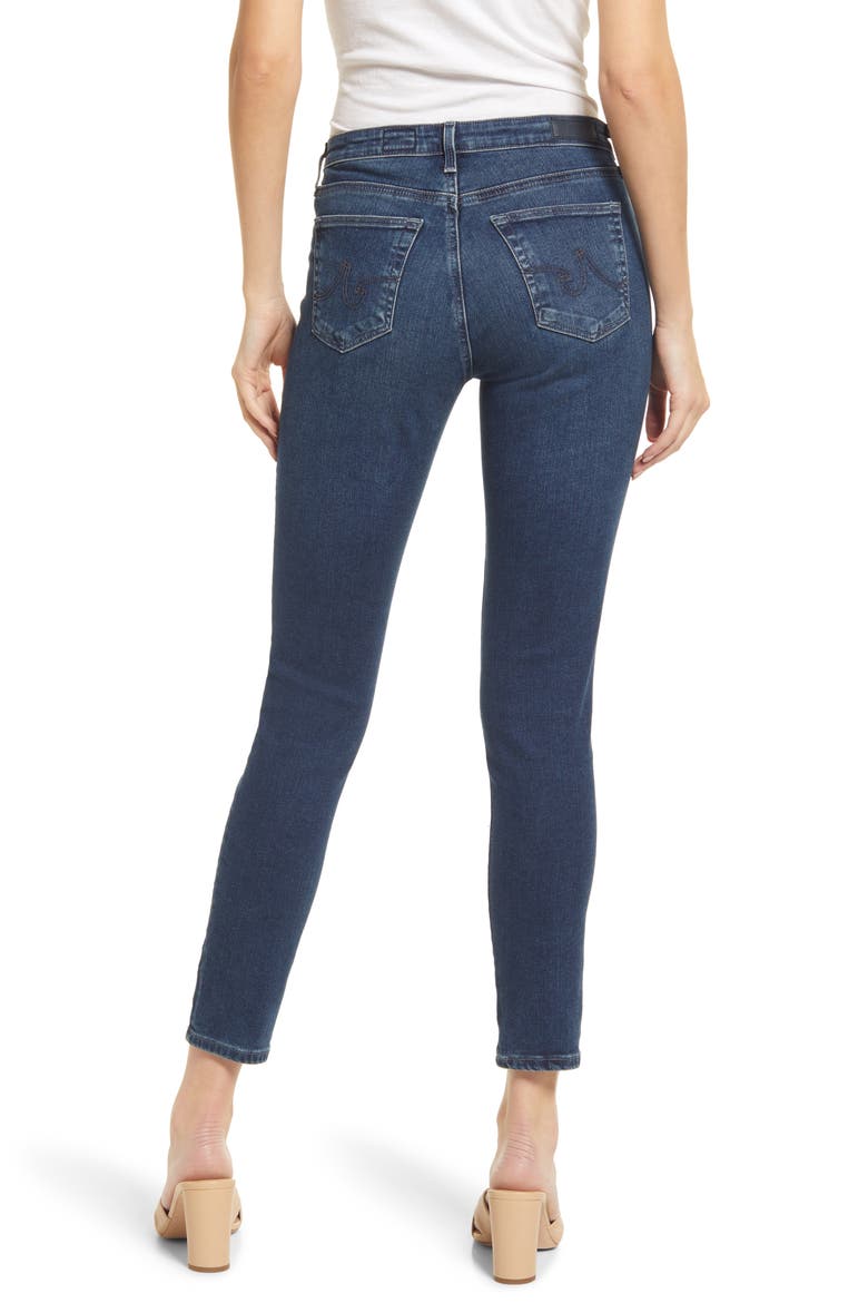 The Legging Ankle Super Skinny Jeans, Alternate, color, GEORGETOWN