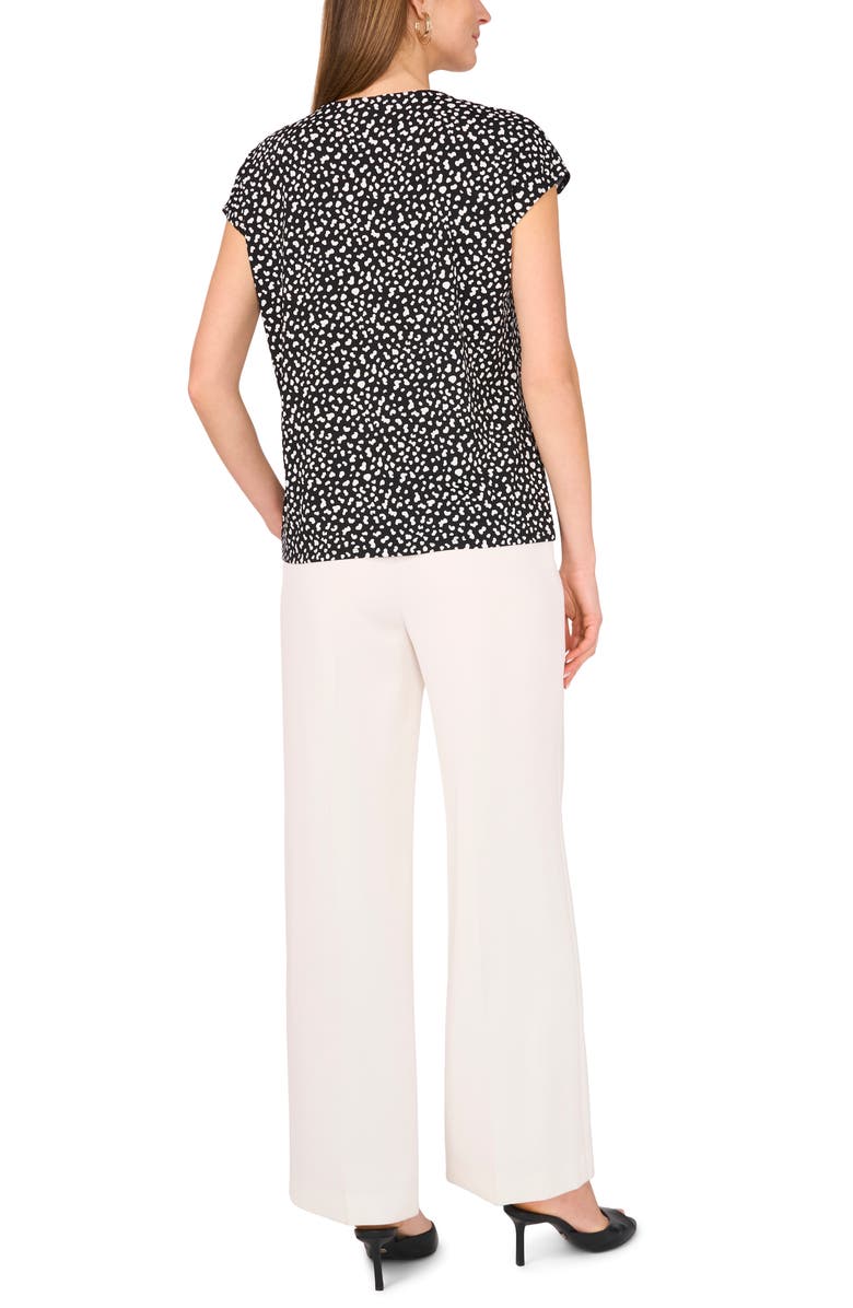 Halogen<sup>®</sup> Print V-Neck Dolman Sleeve Knit Shirt, Alternate, color,