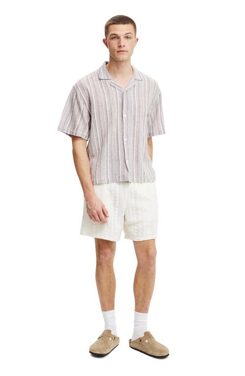 COTTON ON BOX FIT SHORT SLEEVE SHIRT