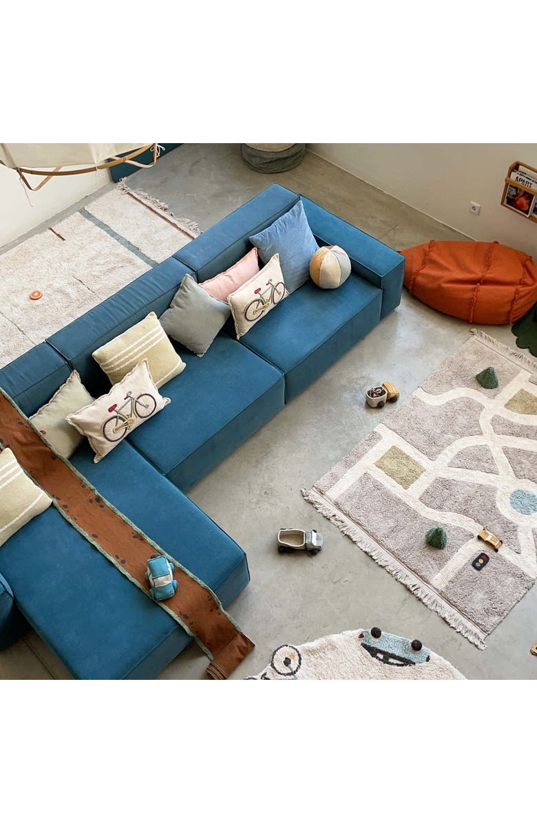 Lorena Canals Cushion Ball, Alternate, color, Multicolor