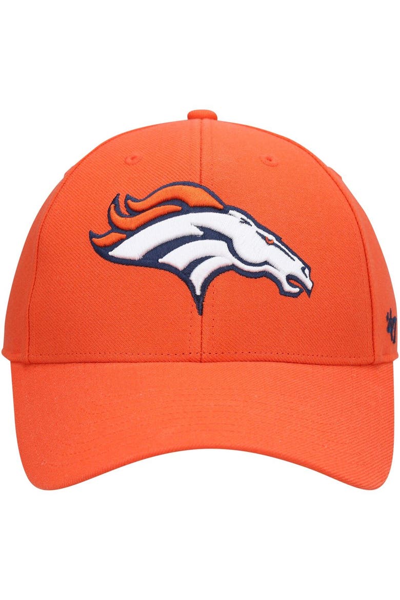 Men's '47 Orange Denver Broncos MVP Adjustable Hat, Alternate, color, Orange