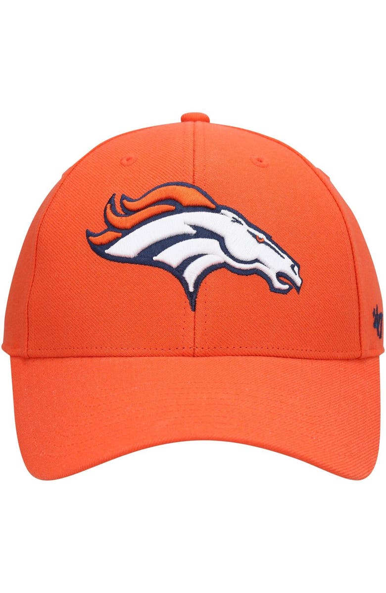 '47 Men's '47 Orange Denver Broncos MVP Adjustable Hat, Alternate, color, 