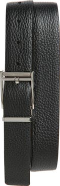 FERRAGAMO Reversible Leather Belt