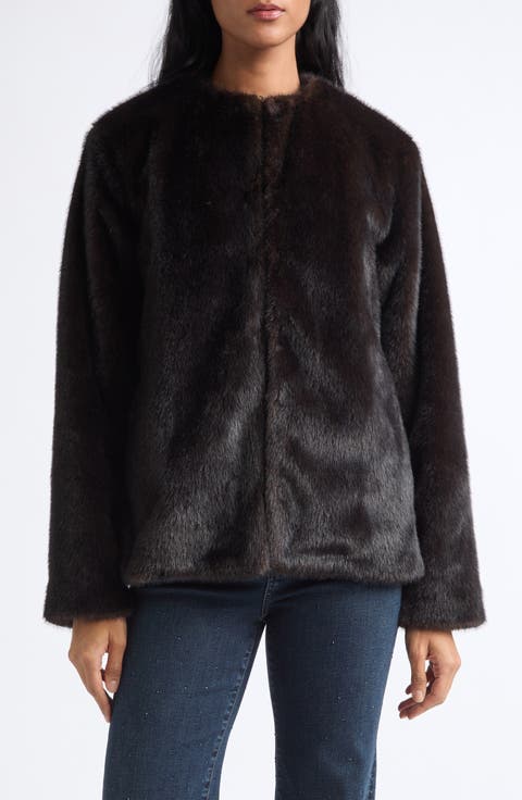 Griselda Faux Fur Coat