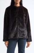 Veronica Beard Griselda Faux Fur Coat