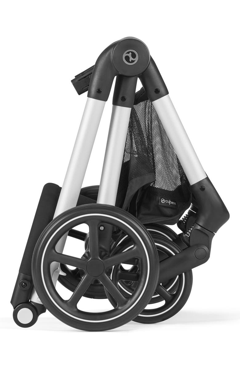 CYBEX EOS Stroller & Aton G Car Seat Travel System, Alternate, color, Moon Black