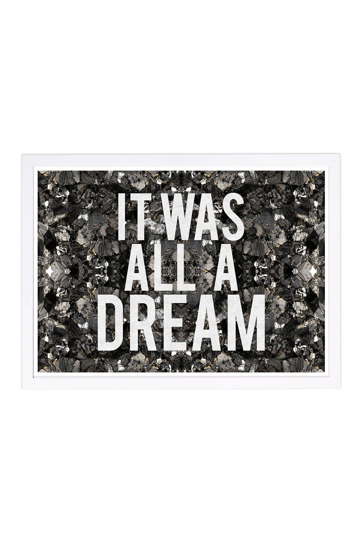 Wynwood Studio All A Dream Glitter Framed Art