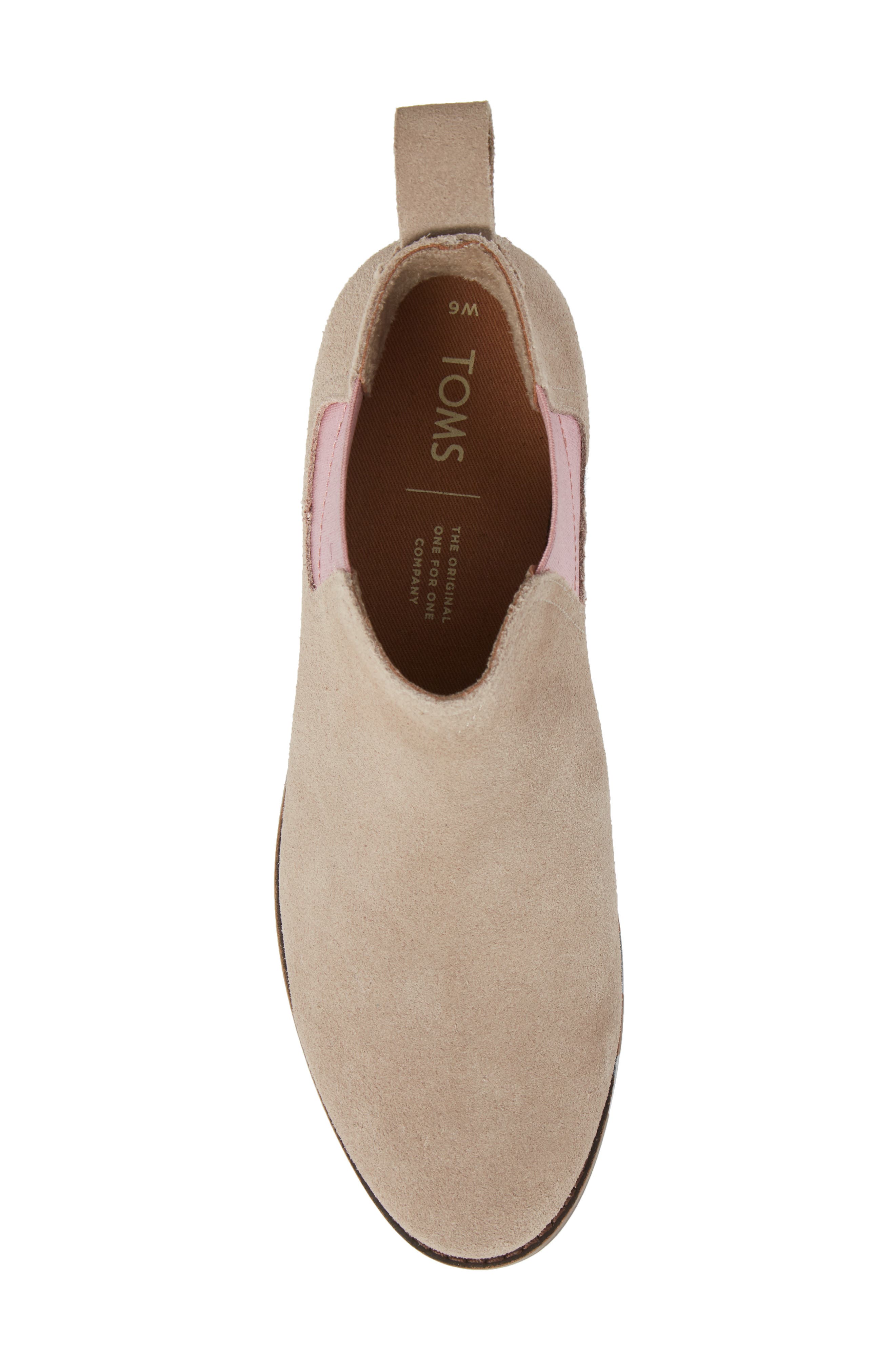Ella Chelsea Boot, Alternate, color, TAUPE SUEDE