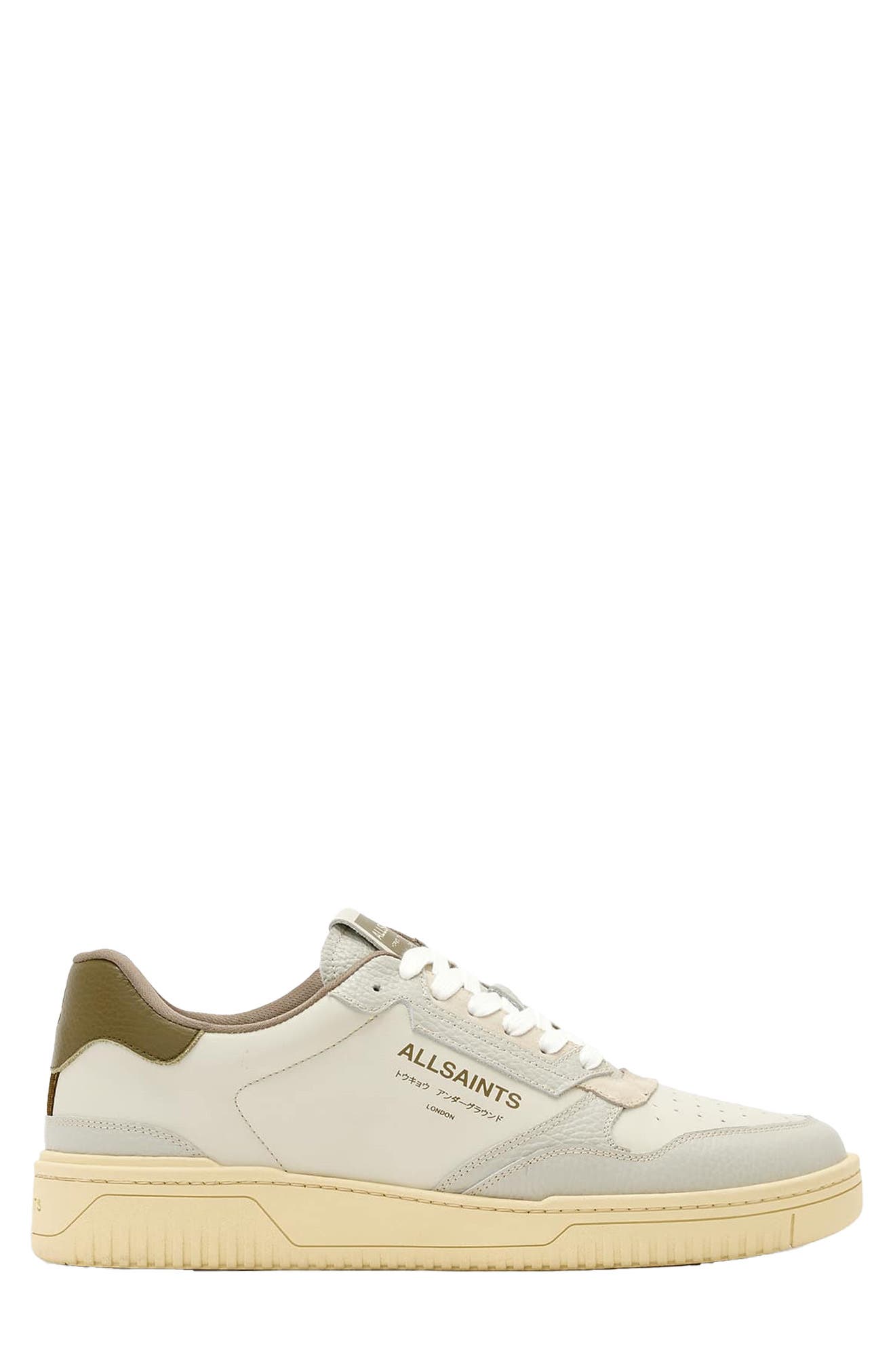 Regan Low Top Sneaker, Alternate, color, WHITE/ GREEN