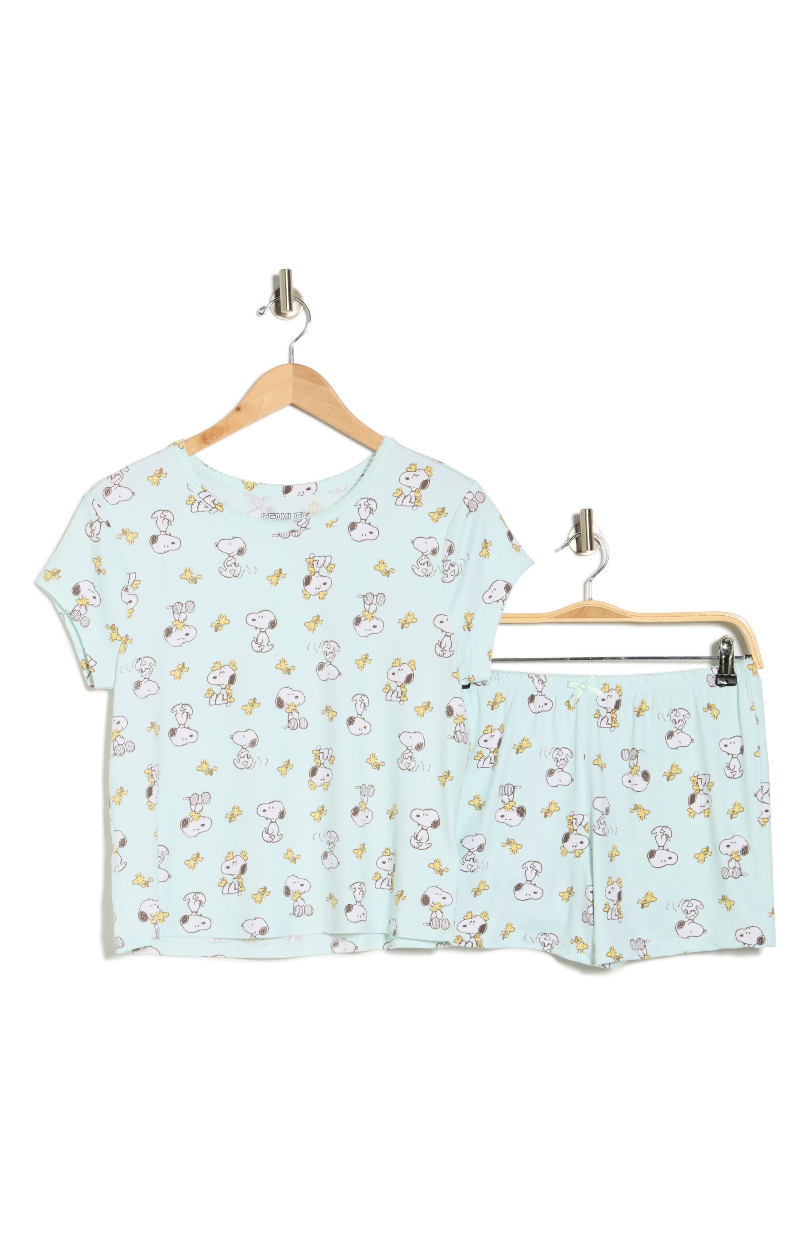PEANUTS Snoopy & Woodstock Short Pajamas