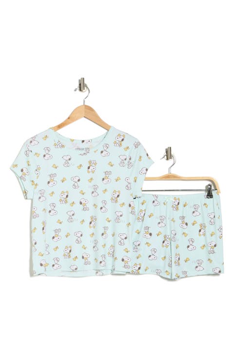 Snoopy & Woodstock Short Pajamas