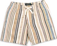 Rodd & Gunn Gifford Stripe Cotton Blend Drawstring Shorts