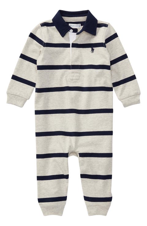 Boy Baby Rugby Rompers All Baby Boy Clothes | Nordstrom