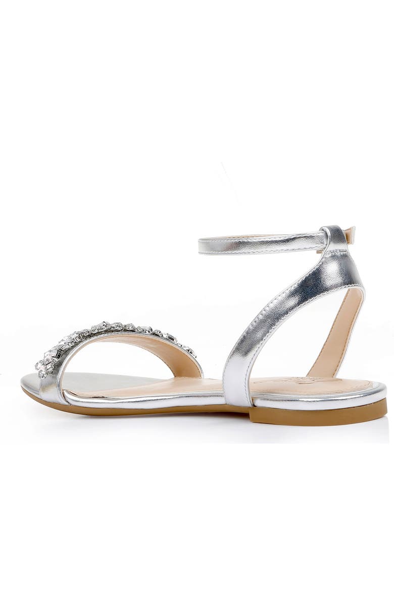 Jewel Badgley Mischka Ohara Ankle Strap Sandal, Alternate, color,