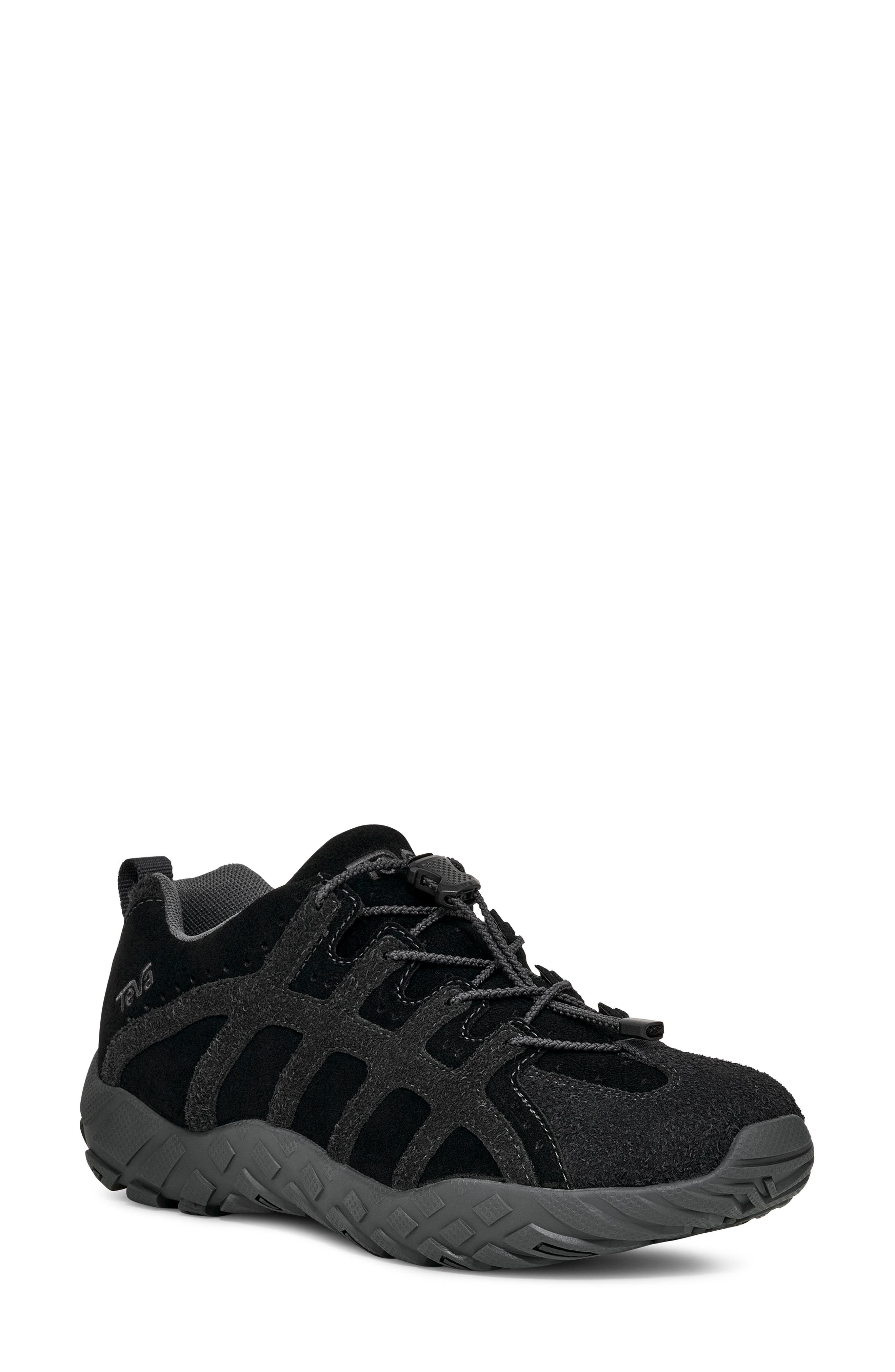 Neogamma Leather Sneaker, Main, color, BLACK