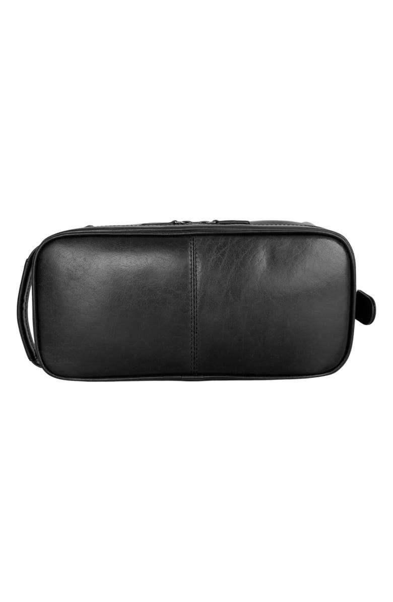 Mancini Buffalo Collection Organizer Toiletry Bag, Alternate, color, Black