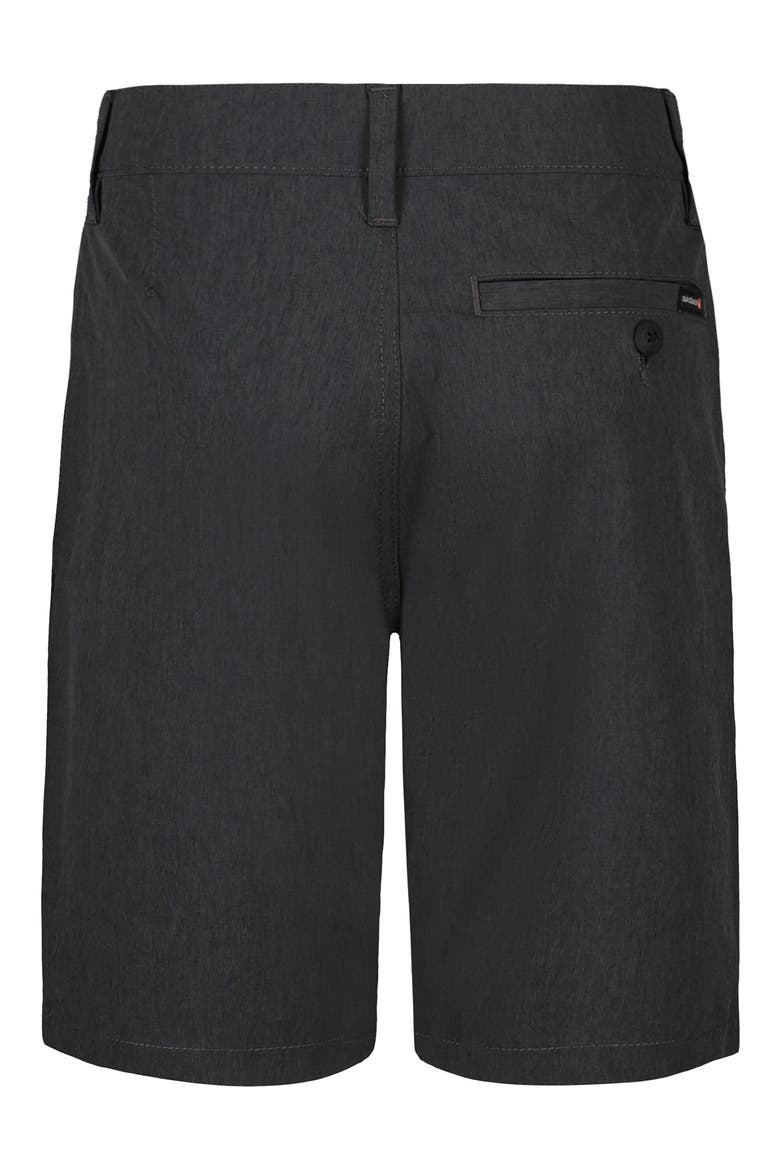 Miles Hybrid Shorts, Alternate, color, BLACK HEATHER