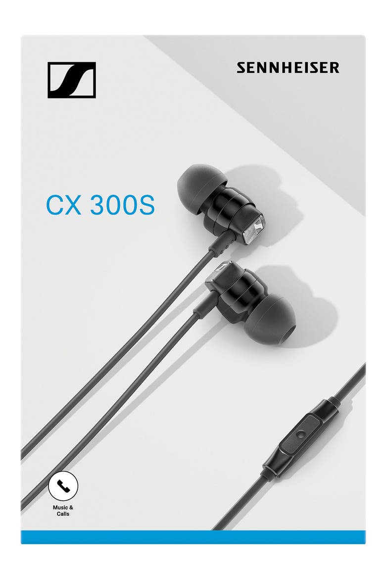 CX 300S Earbuds, Alternate, color, BLACK