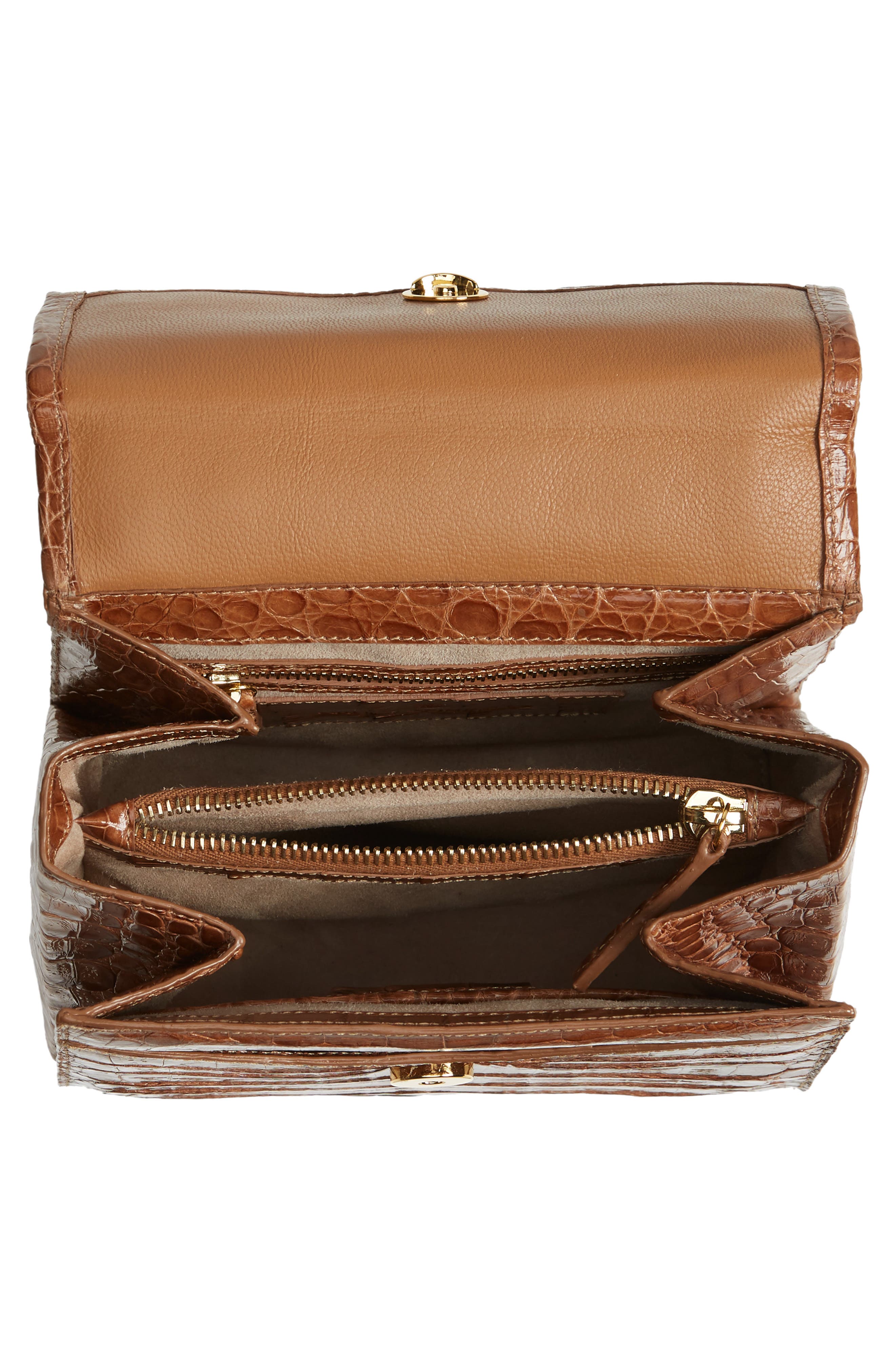 Nancy Gonzalez Lolita Genuine Crocodile Top Handle Bag, Alternate, color, 