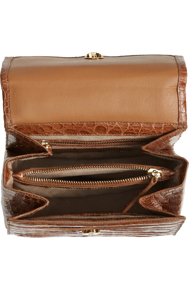 Nancy Gonzalez Lolita Genuine Crocodile Top Handle Bag, Alternate, color,