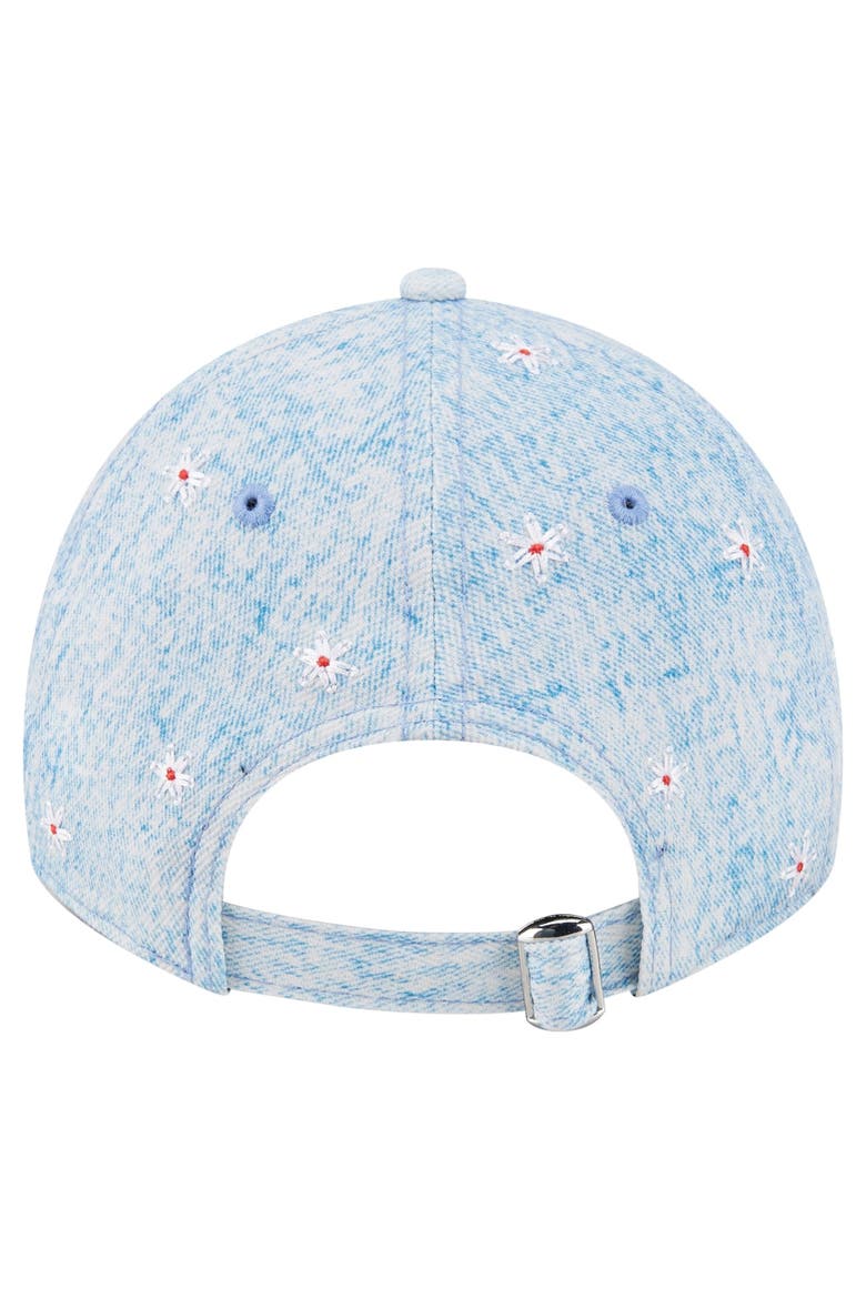 Women's New Era  Light Blue St. Louis Cardinals Daisy All Over 9TWENTY Adjustable Hat, Alternate, color, Light Blue