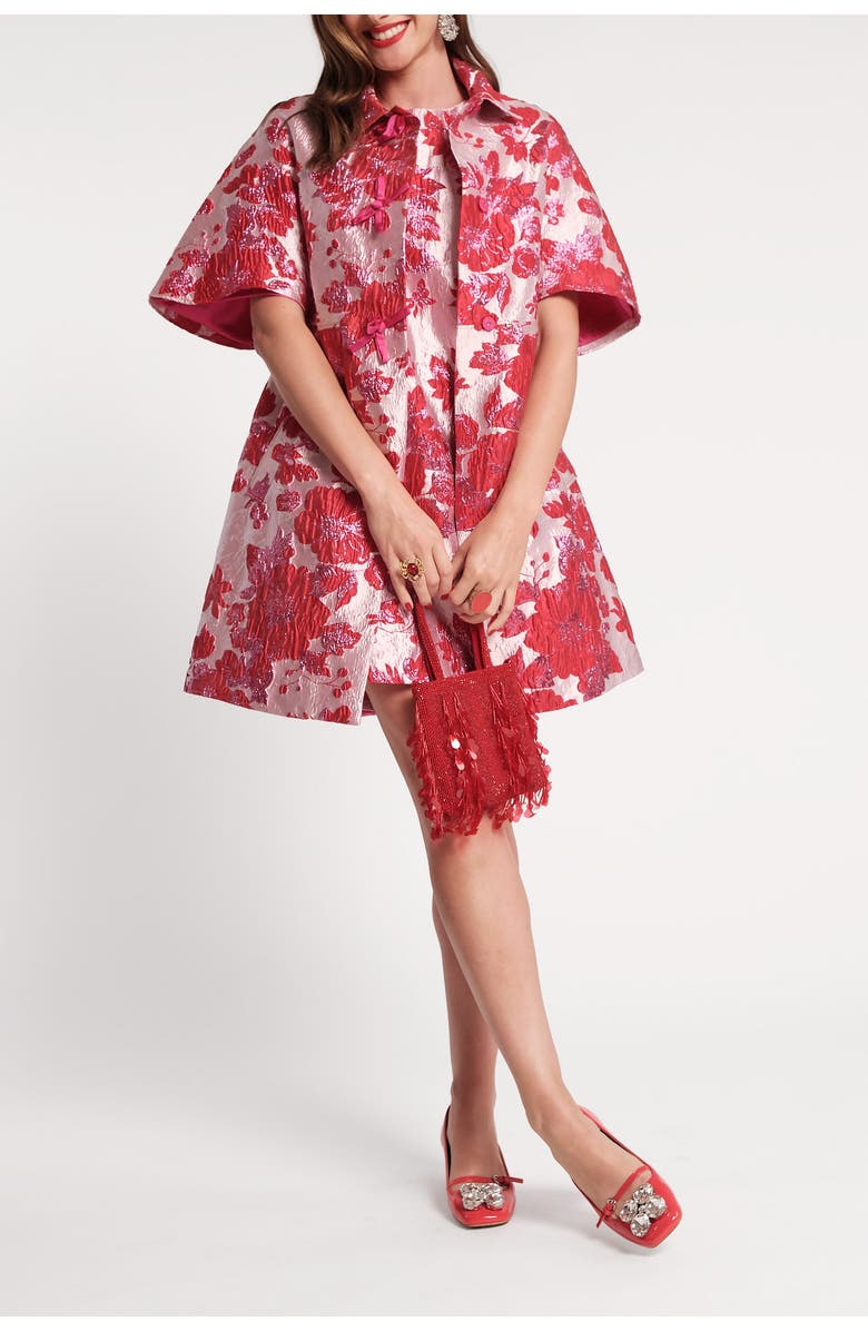 Frances Valentine Marvelous Jacket, Main, color, Pink/Red