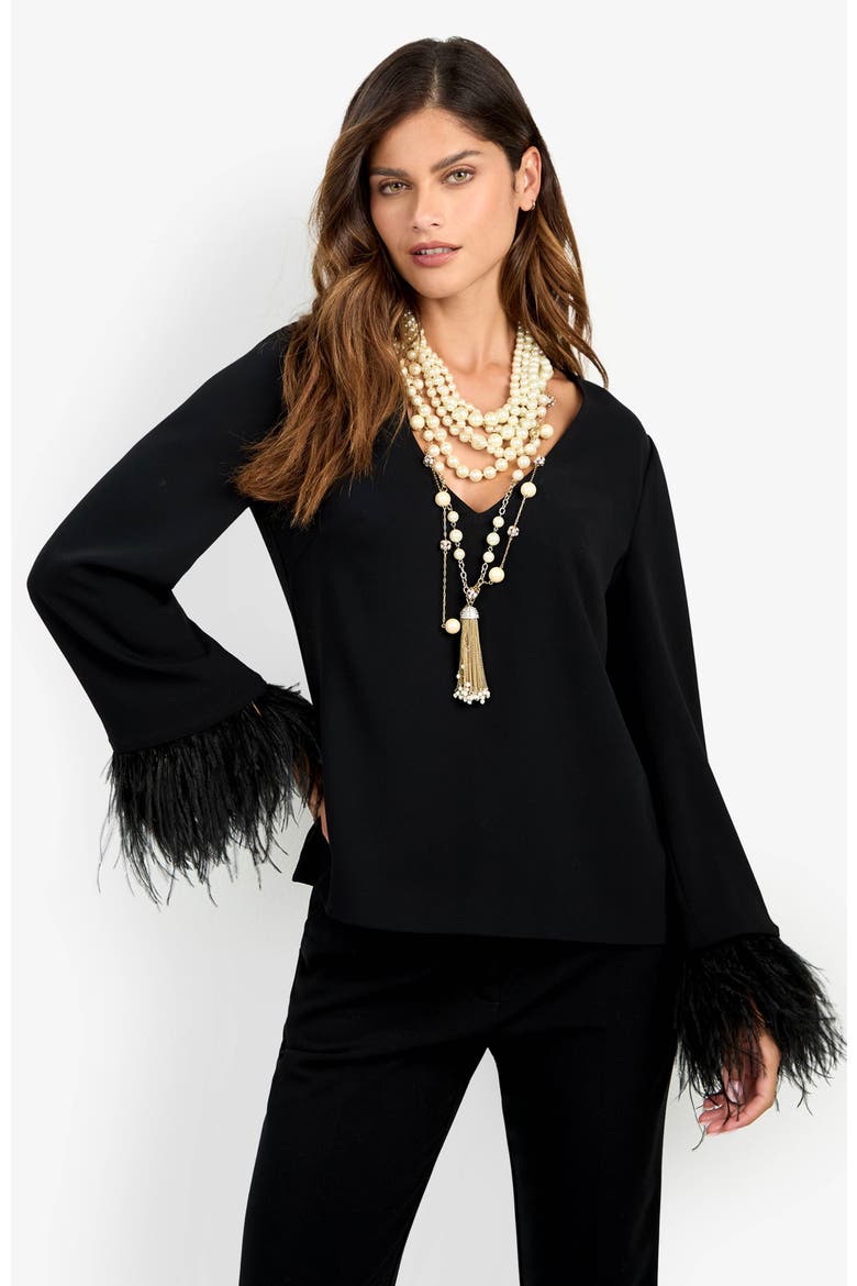 Anina Top, Alternate, color, Black