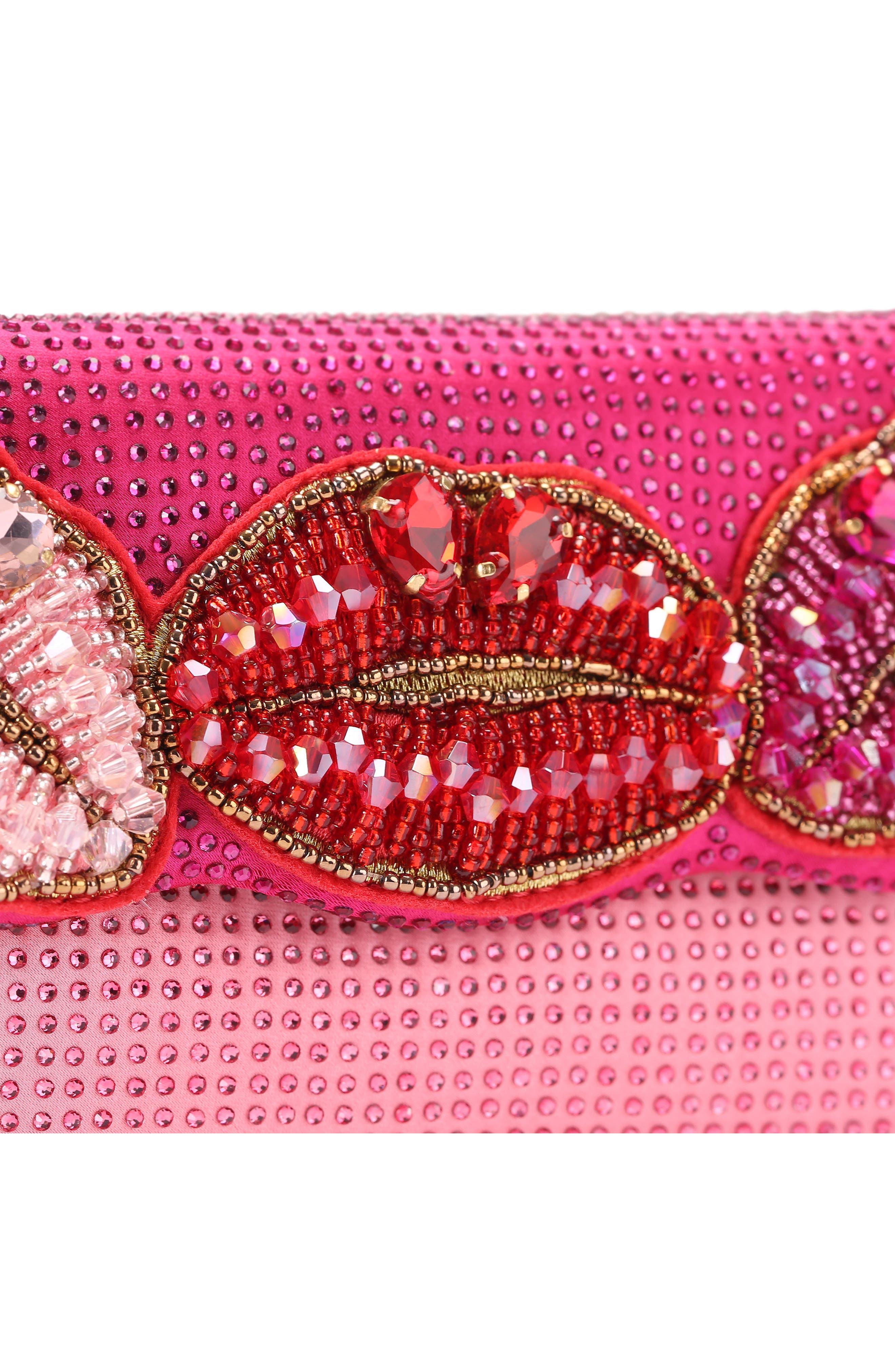 Kurt Geiger London Pickle Kiss Shoulder Bag, Alternate, color, Open Pink