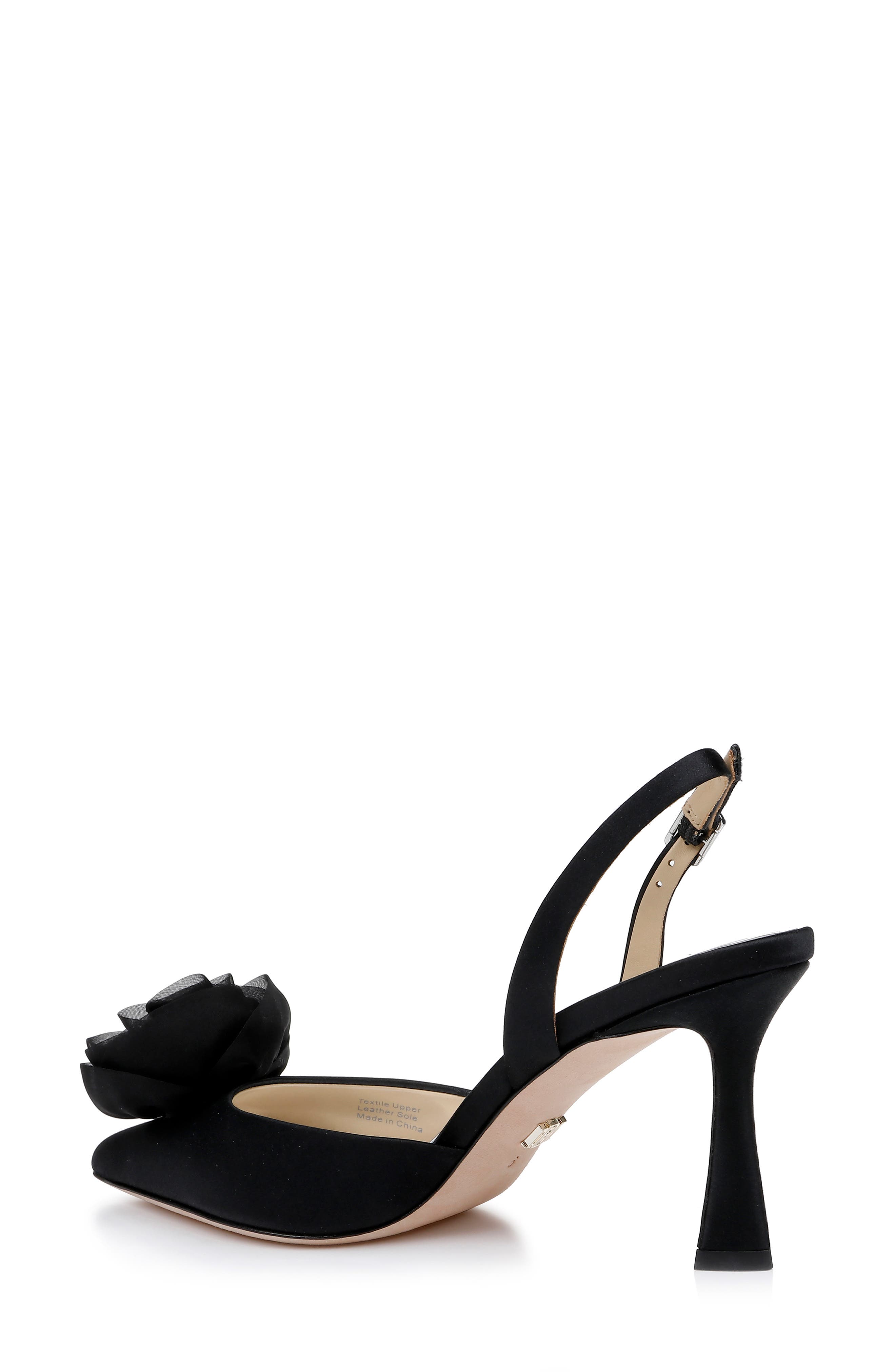 Badgley Mischka Collection Carlise Rose Pinted Toe Pump, Alternate, color, 