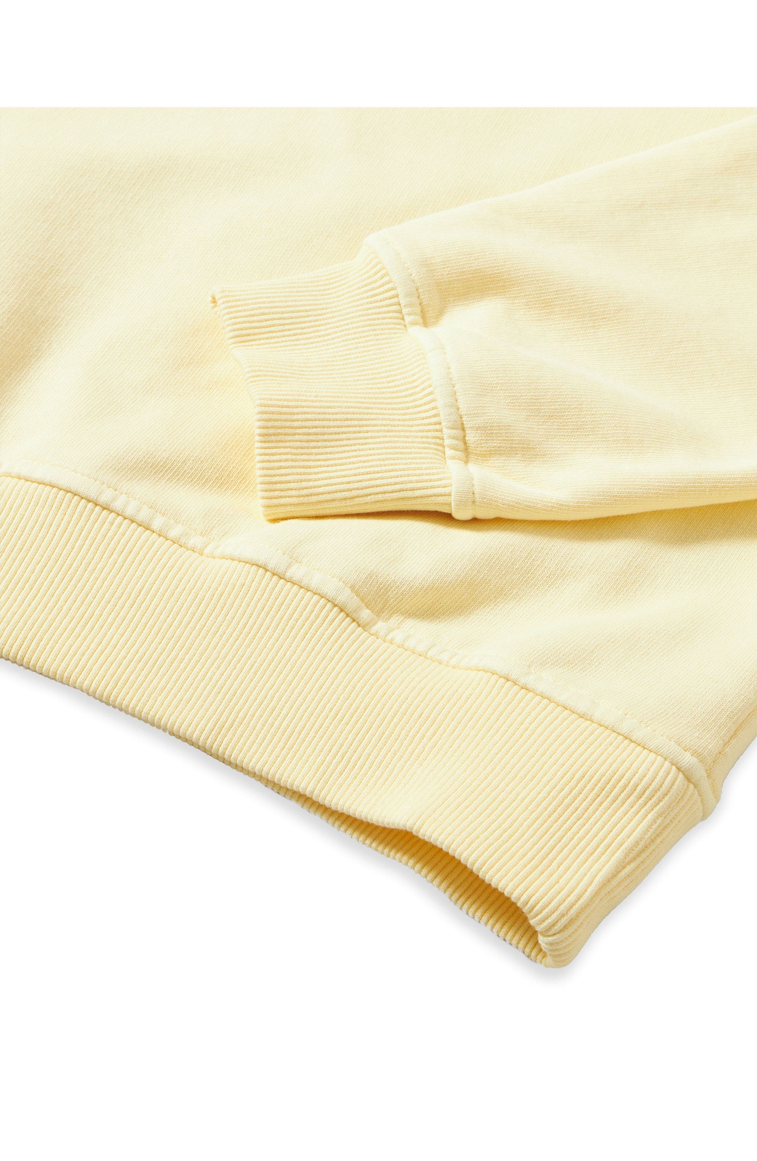 Fortela Yalep Brushed Jersey Quarter Zip Collared Sweatshirt (Men ...