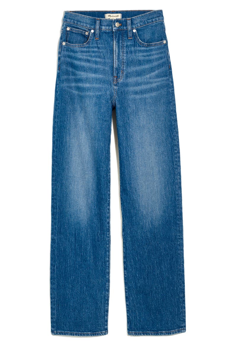 The Perfect Vintage High Waist Wide Leg Jeans, Alternate, color, LEIFLAND WASH