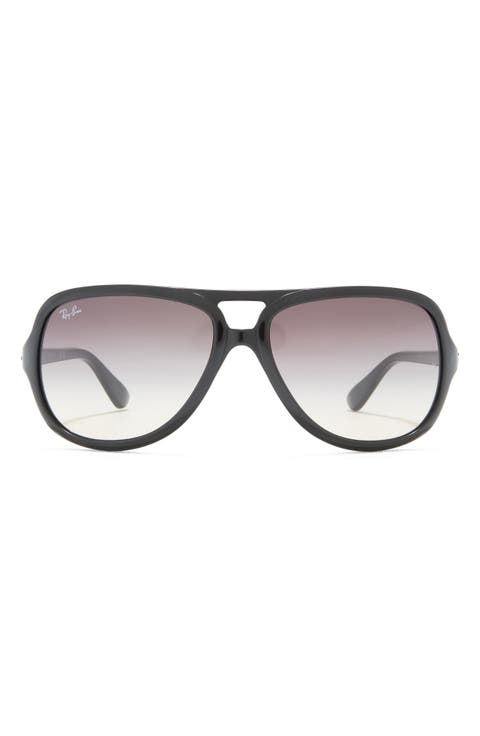 59mm Pilot Aviator Sunglasses