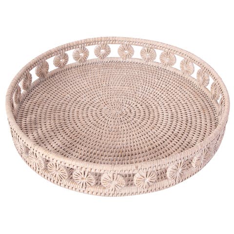 Artifacts Rattan Inna Design Round Tray