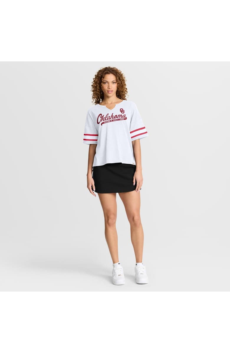 FANATICS Women's Fanatics White Oklahoma Sooners Hometown Premium Script T-Shirt, Alternate, color, White