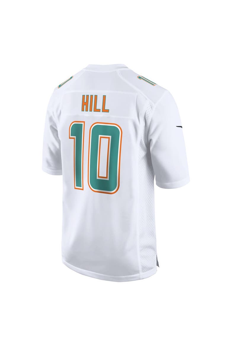Men's Nike Tyreek Hill White Miami Dolphins Fashion Game Jersey, Alternate, color, White