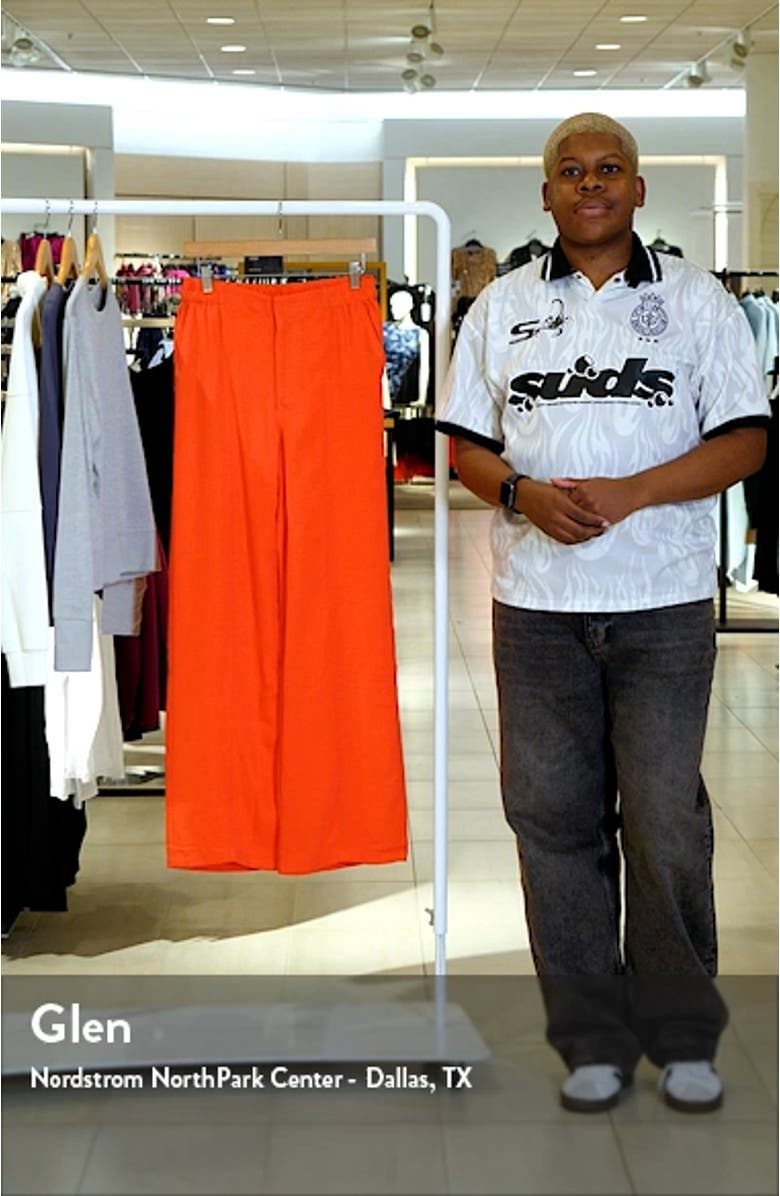 Karo Wide Leg Woven Pants, sales video thumbnail