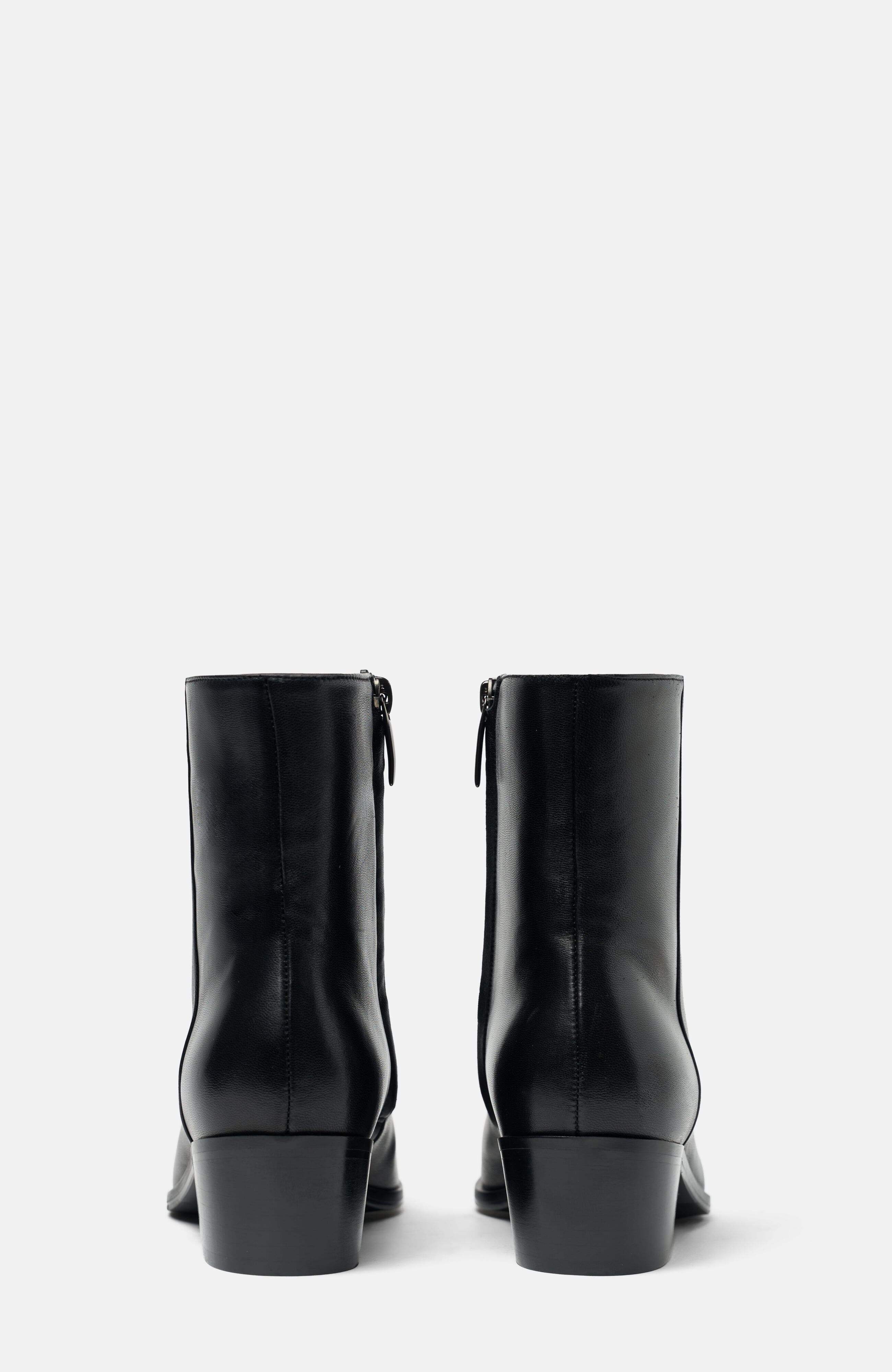 Ambrar Ankle Boots, Alternate, color, Black - Calf