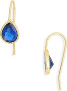 NORDSTROM RACK Cubic Zirconia Pear-Shaped Drop Earrings