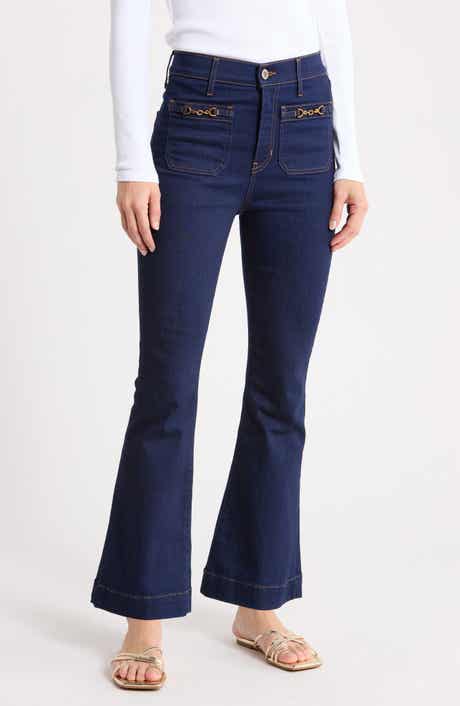 Carson High Waist Ankle Flare Jeans
