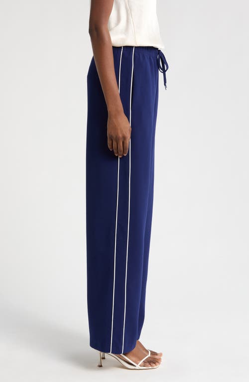Wayf London Track Pants In Marine Blue