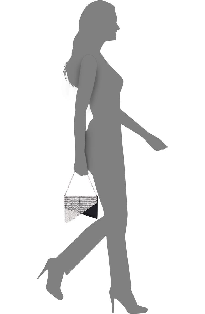 Nina Yara Clutch, Alternate, color, Black