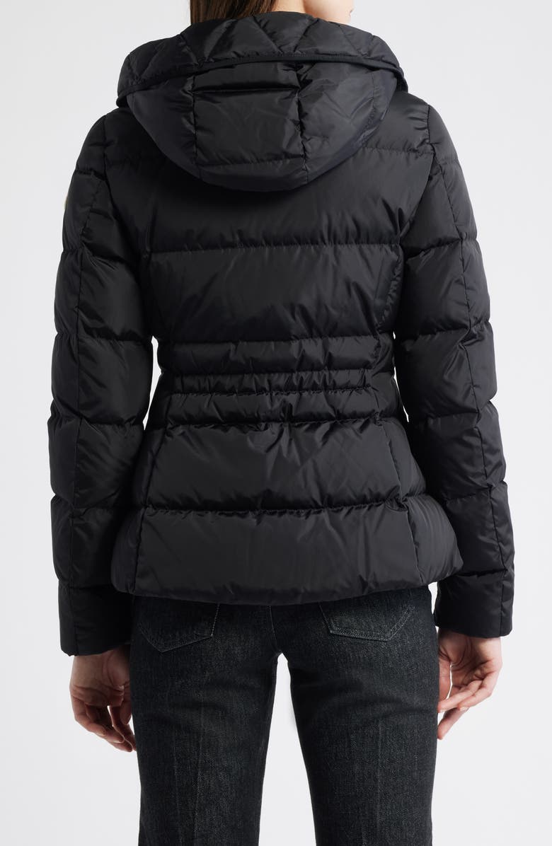 Moncler Avoce Hooded Down Jacket, Alternate, color, Black