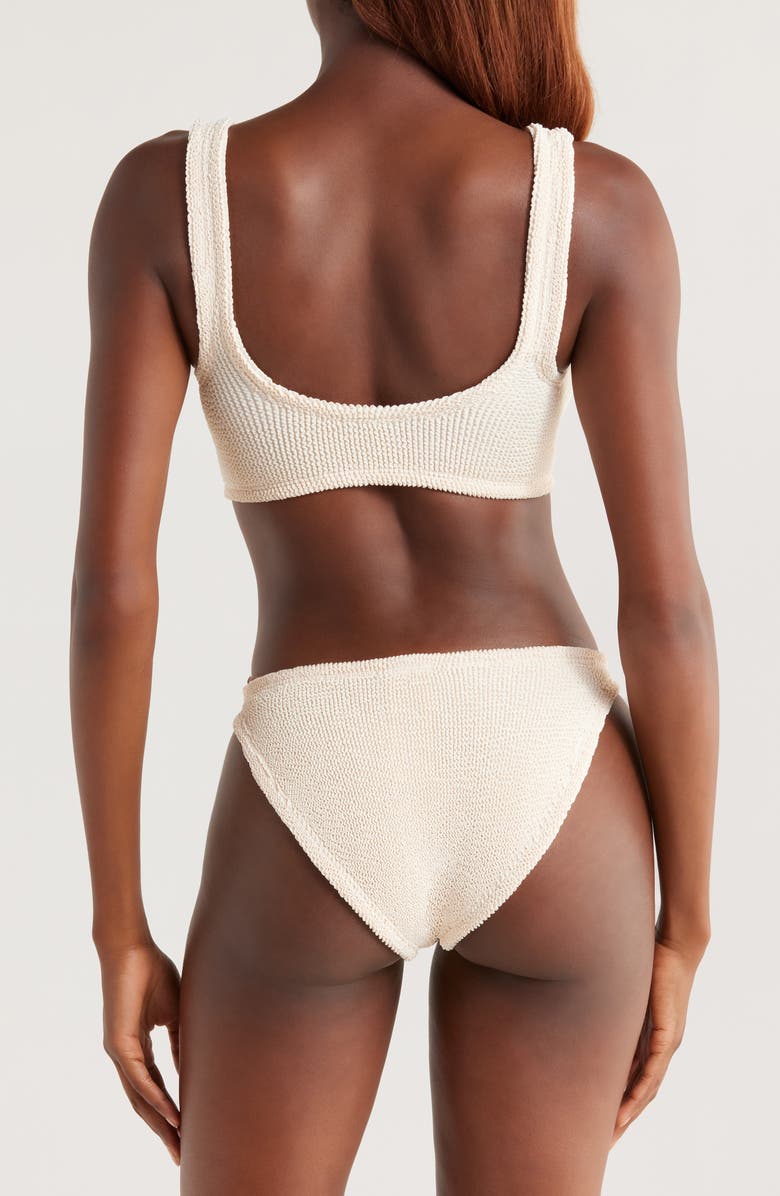 Hunza G Julia O-Ring Two-Piece Swimsuit, Alternate, color,