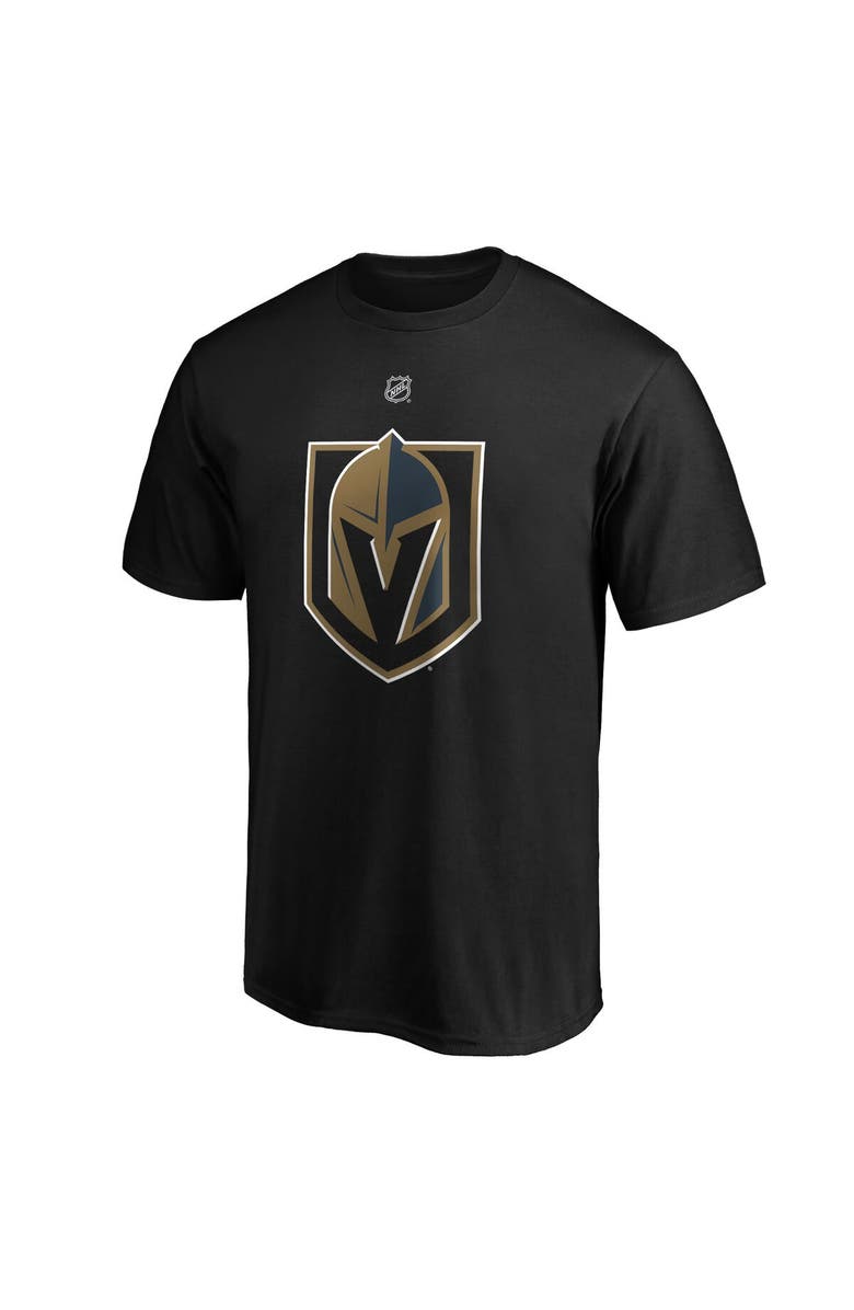 FANATICS Men's Fanatics Branded William Karlsson Black Vegas Golden Knights Authentic Stack Player Name & Number T-Shirt, Alternate, color, Black