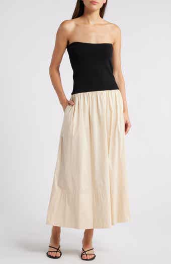 Pistola Mavo Strapless Midi Dress