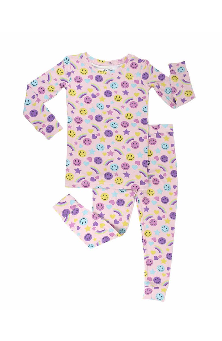 Lev Baby 2-Piece Pajama Set, Alternate, color, Purple